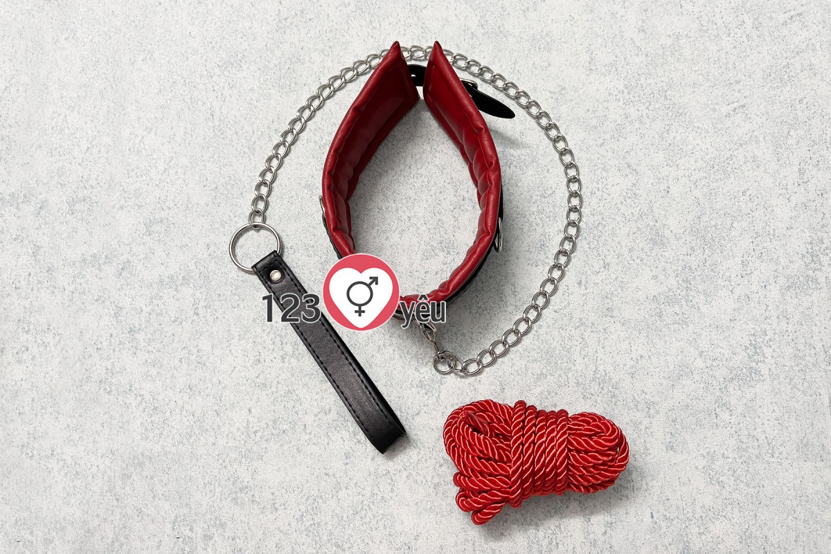 blank-196 Bộ bạo dâm 8 món mặt nạ 3 màu 1