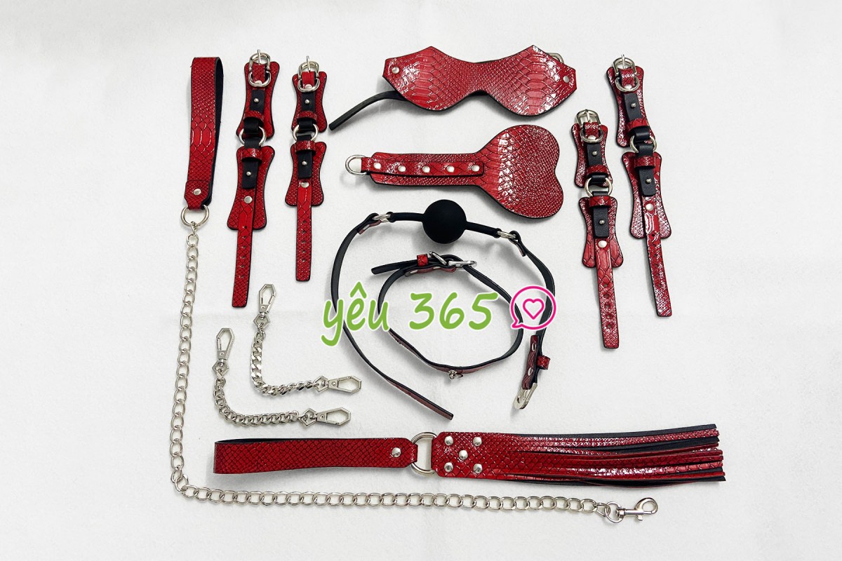 blank-194 Bộ Bạo Dâm 10 Món Vân Da Màu Đỏ Nồng Cháy 1