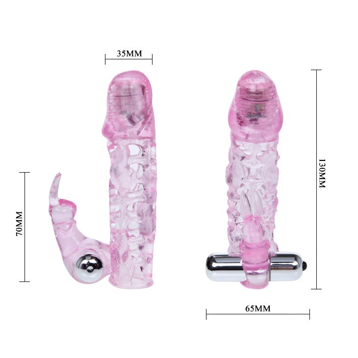 blank-254 Bao cao su đôn dên rung 2 đầu Baile 1